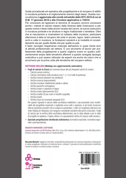 Recupero edilizio strutture in muratura