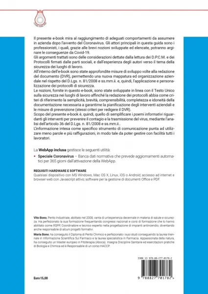 Sicurezza nei luoghi di lavoro post COVID-19. Coronavirus e sostegno aziendale