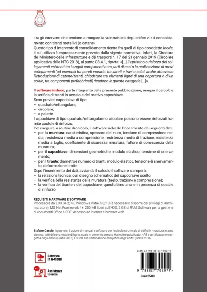 [ebook] Calcolo di tiranti per il consolidamento delle strutture in muratura
