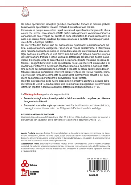 Agevolazioni fiscali in materia di edilizia. Ecobonus, Sisma Bonus, Bonus Facciate, Bonus Casa, Bonus Mobili, Bonus Verde