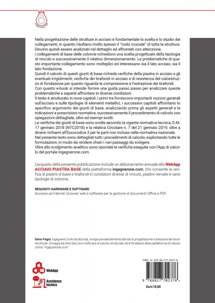 [ebook] Giunti e collegamenti in Acciaio. Piastre di base