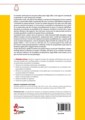 Il contratto preliminare di compravendita immobiliare Il contratto preliminare di compravendita immobiliare