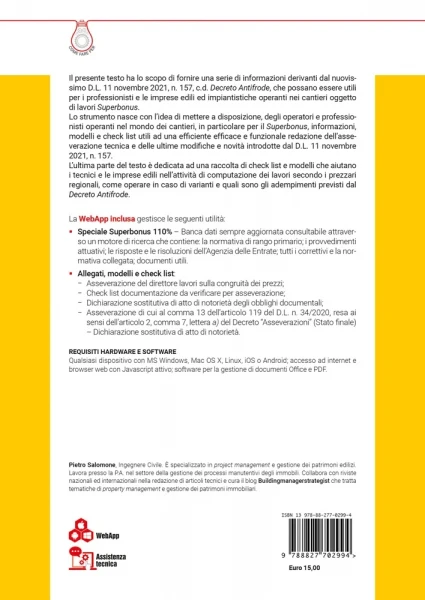 [ebook] Asseverazioni del tecnico e decreto antifrode