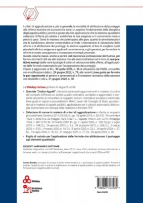 Criteri di aggiudicazione degli appalti pubblici e valutazione delle offerte tecniche Criteri di aggiudicazione degli appalti pubblici e valutazione delle offerte tecniche