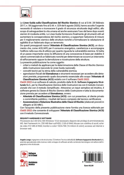 [2022] Attestato di Classificazione Sismica. Class 2022