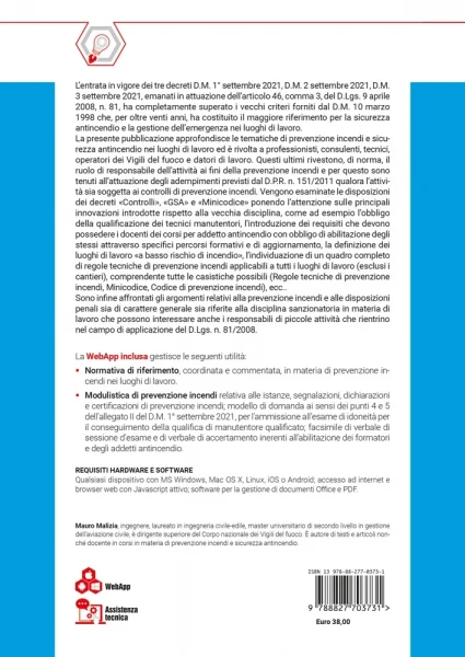 Prevenzione incendi nei luoghi di lavoro