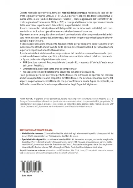 I modelli della sicurezza in corso d opera