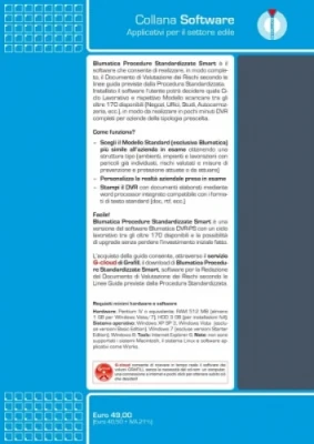 Procedure standardizzate. Con software incluso per la redazione del DVR