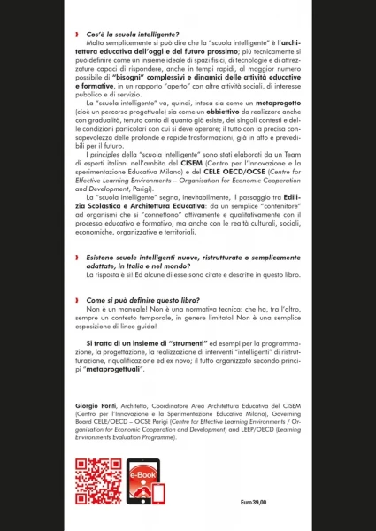 Dall'edilizia scolastica all'architettura educativa e sostenibile. La scuola intelligente