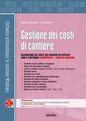 Costi di cantiere. Software di gestione