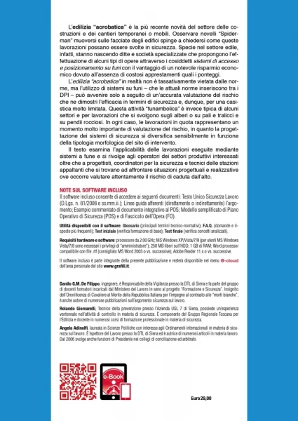 Lavori in quota su funi