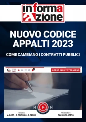Nuovo Codice Appalti 2023 [Corso registrato]