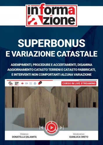 Superbonus e variazione catastale