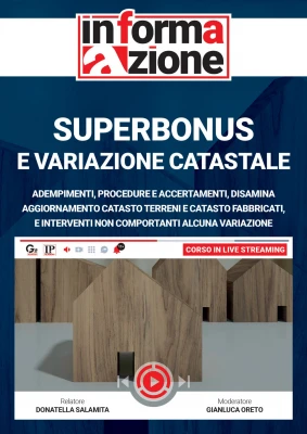 Superbonus e variazione catastale