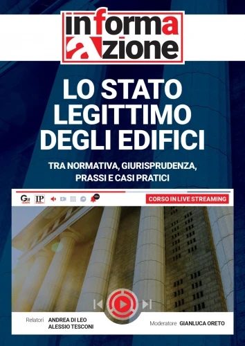 Lo stato legittimo degli edifici