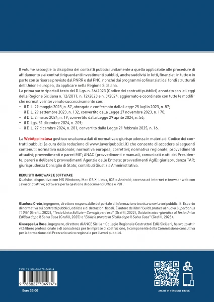 Appalti pubblici e PNRR nella Regione Siciliana - Compendio