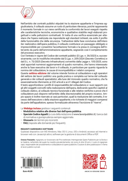 Il collaudo tecnico amministrativo dell'opera pubblica