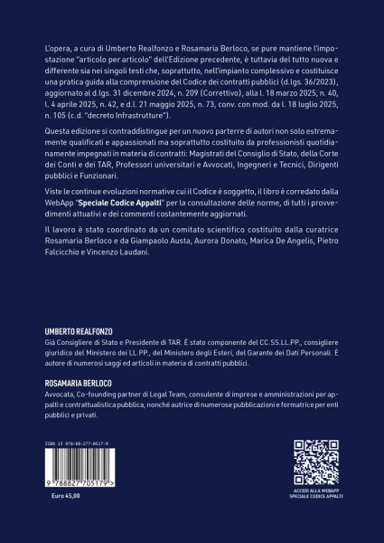 Il commento al codice dei contratti pubblici