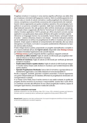 Progettare strutture in muratura sismica – Guida NTC 2018 Progettare strutture in muratura sismica – Guida NTC 2018