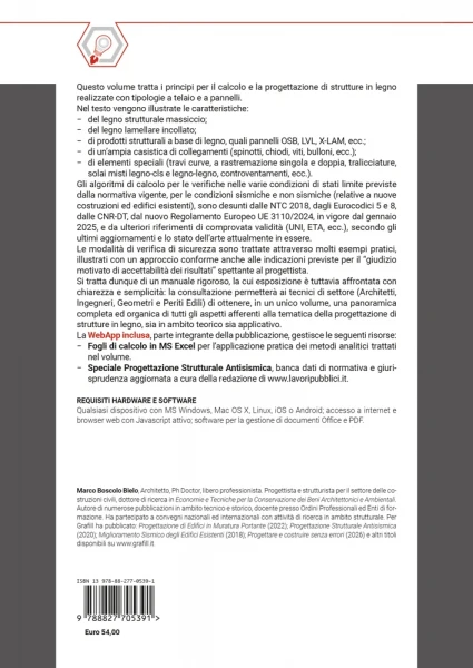 Manuale Tecnico Legno: Progettazione e Calcolo Sismico