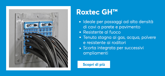 Passaggi Roxtec: scarica gli oggetti BIM