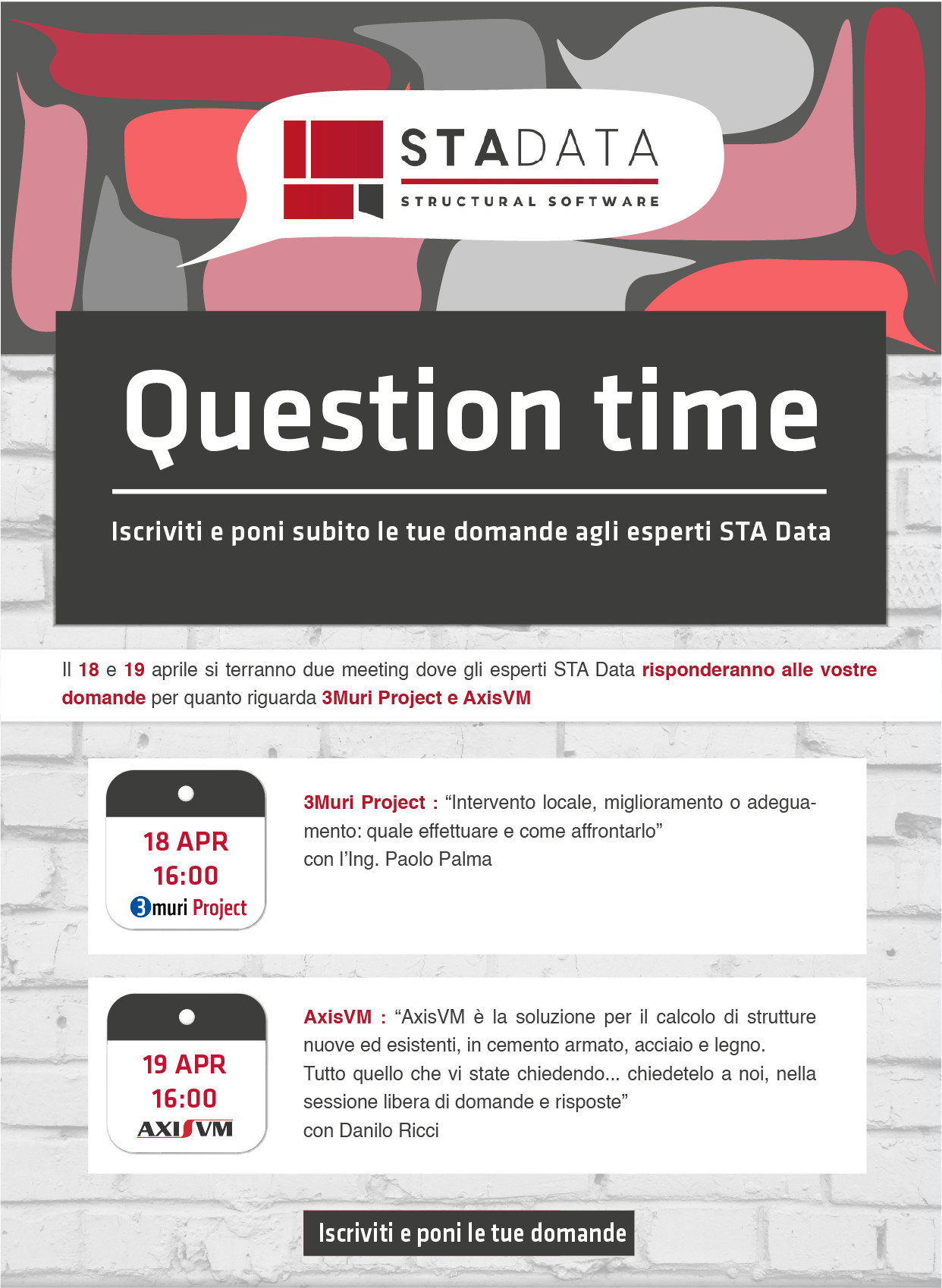 Question time: tutto quello che hai sempre voluto sapere sul calcolo strutturale