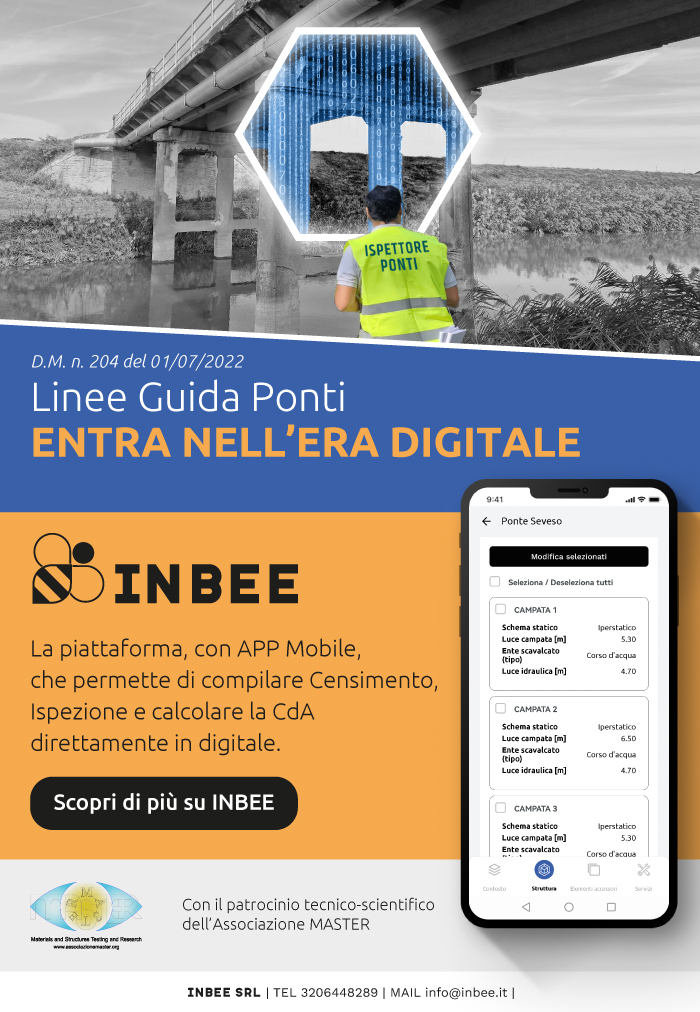 Ispezione ponti: compila i dati dall'APP Mobile. Scopri di più