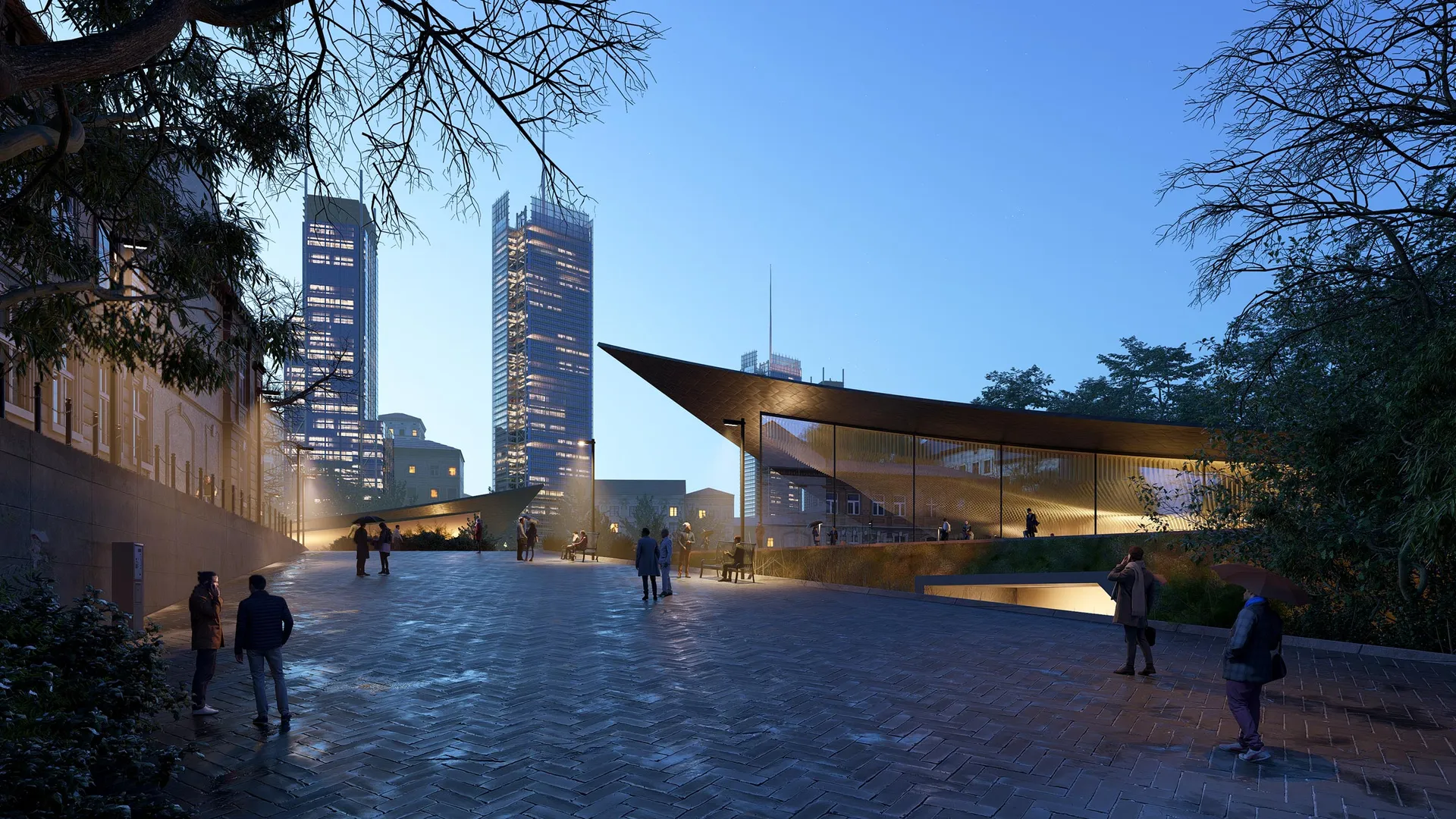 Render fotorealistico da modello BIM — Lumion 3D