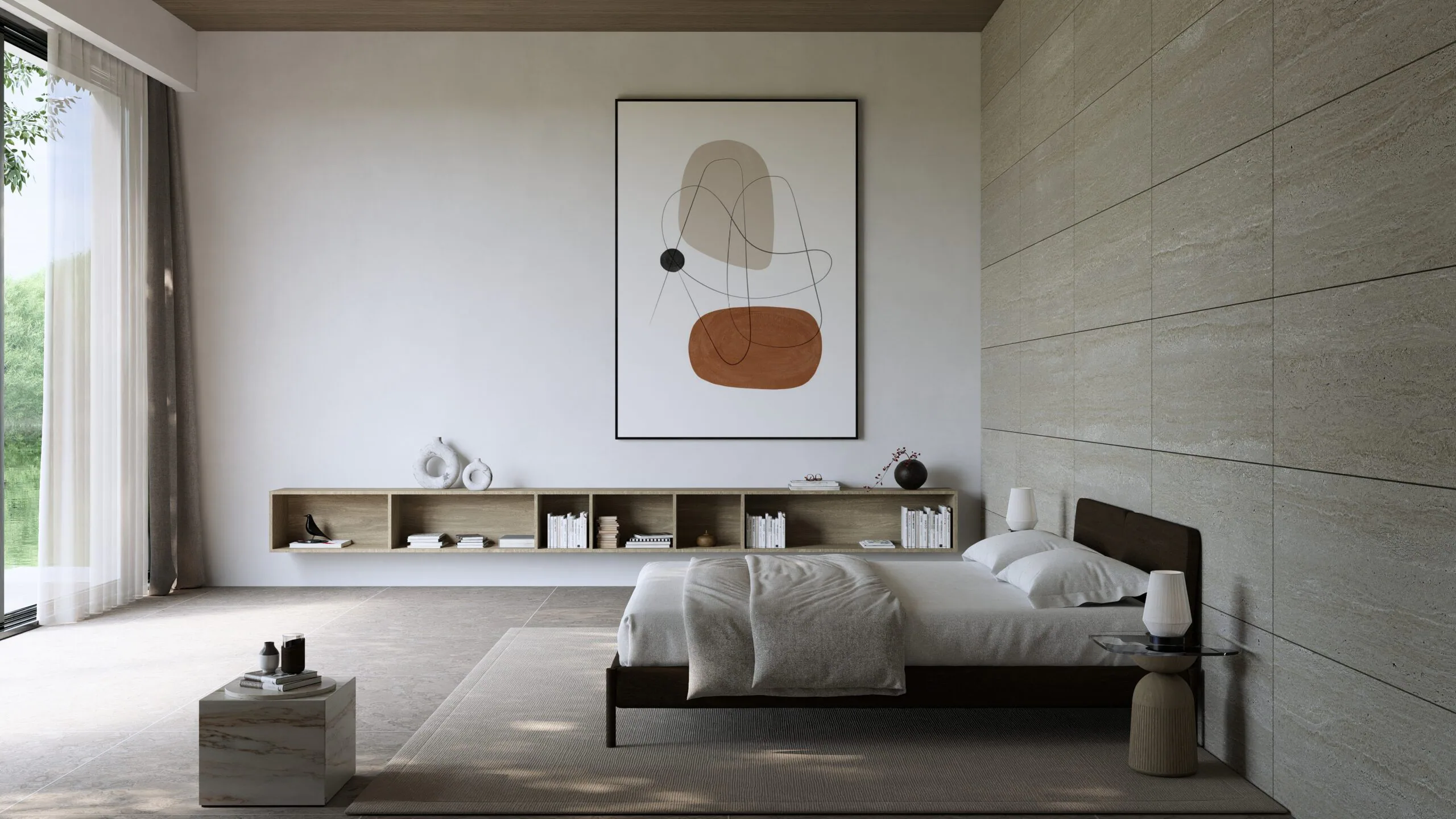 Render complesso edilizio — Lumion 3D da modello BIM
