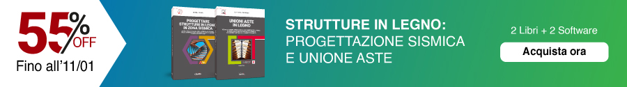 Promozione legno: 2 libri al 55%