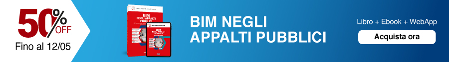 Bim negli Appalti Pubblici 50%