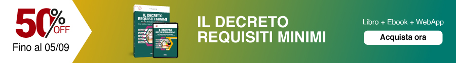 Il decreto requisiti minimi 50%