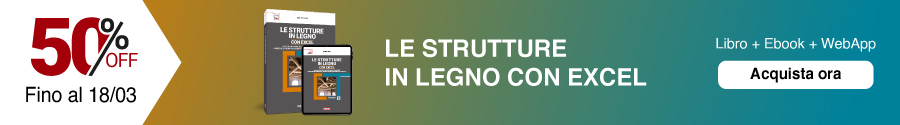 Promozione Le strutture in legno con Excel