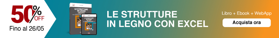 Promozione Le strutture in legno con Excel