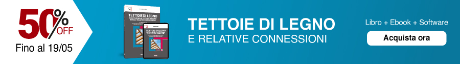 Tettoie di legno e relative connessioni 50%