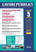 Lavori Pubblici n. 5 maggio 2015