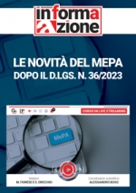 Le novita del MePA dopo il D.Lgs. n. 36/2023 [LIVE 4 luglio 2023] 